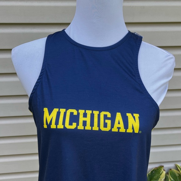 NWT FOCO NCAA College Michigan Wolverines Tie Breaker Tank Top - Picture 5 of 9